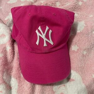 Genuine Merchandise Pink Cap with White Logo